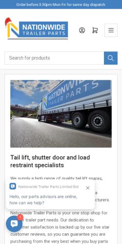 Mobile page screenshot