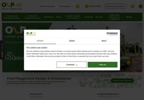 Desktop page screenshot