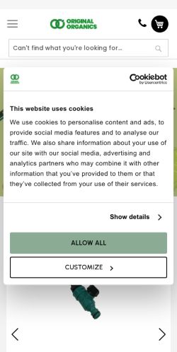 Mobile page screenshot