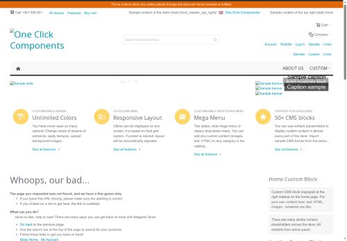 Desktop page screenshot