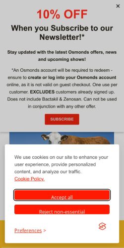 Mobile page screenshot