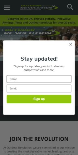 Mobile page screenshot