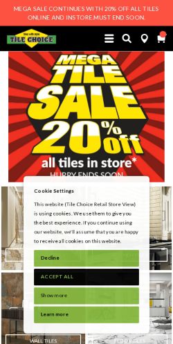 Mobile page screenshot