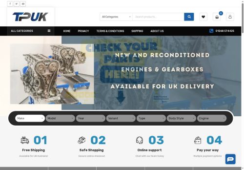 Desktop page screenshot