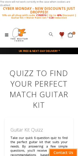 Mobile page screenshot