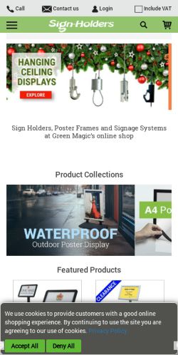 Mobile page screenshot