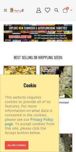 Mobile page screenshot