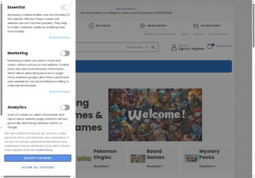 Desktop page screenshot