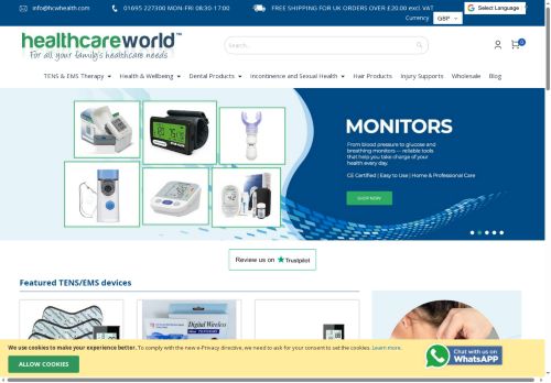 Desktop page screenshot