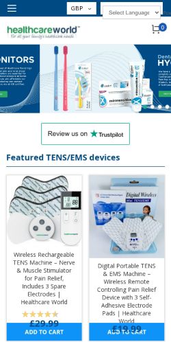 Mobile page screenshot