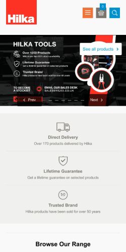 Mobile page screenshot