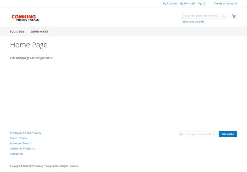 Desktop page screenshot