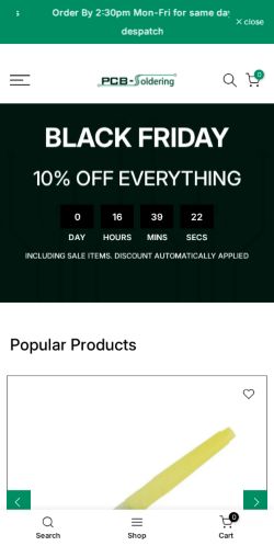 Mobile page screenshot