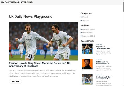 Desktop page screenshot