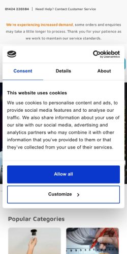 Mobile page screenshot