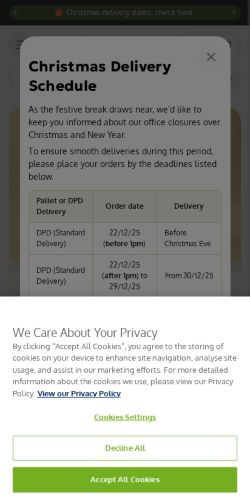 Mobile page screenshot