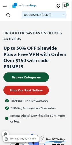 Mobile page screenshot