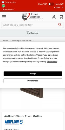Mobile page screenshot