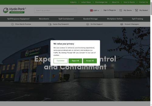 Desktop page screenshot