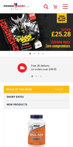 Mobile page screenshot