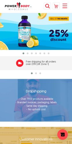 Mobile page screenshot