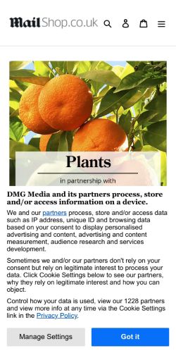 Mobile page screenshot