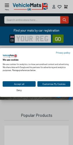 Mobile page screenshot