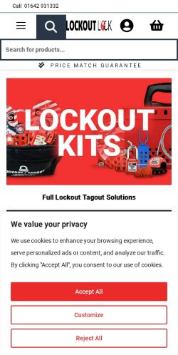 Mobile page screenshot