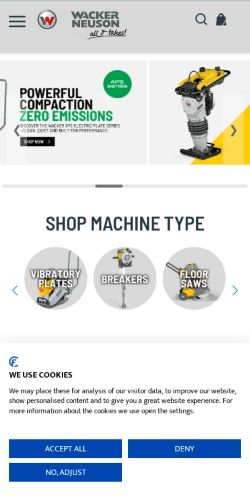 Mobile page screenshot