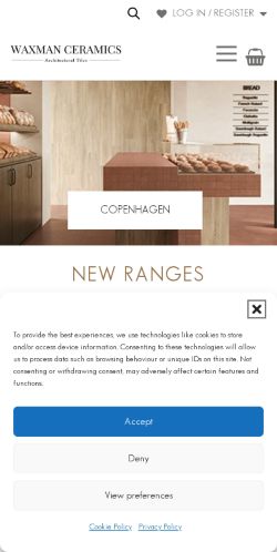 Mobile page screenshot