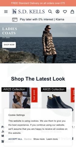 Mobile page screenshot