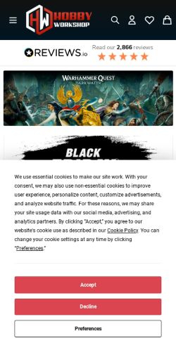 Mobile page screenshot