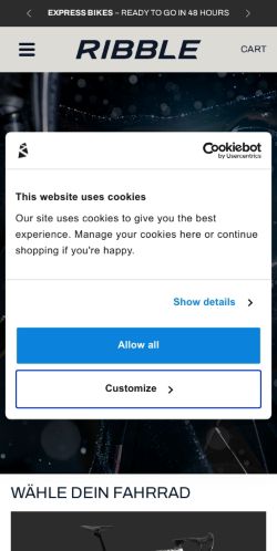 Mobile page screenshot