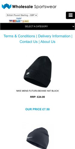 Mobile page screenshot