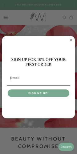 Mobile page screenshot