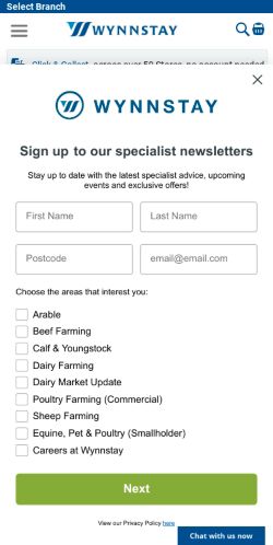 Mobile page screenshot