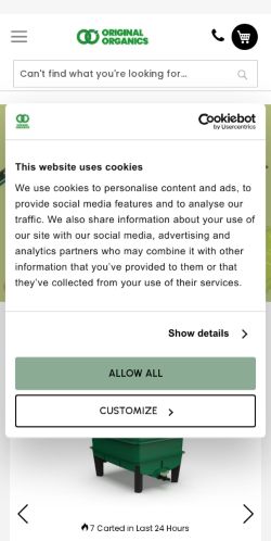 Mobile page screenshot