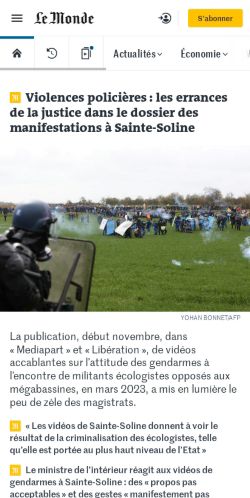 Mobile page screenshot