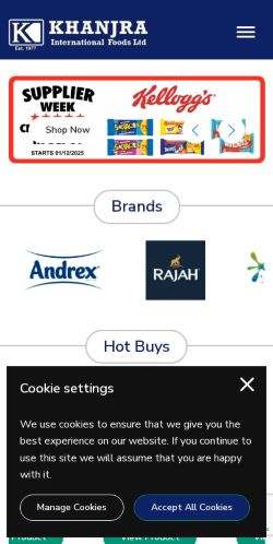 Mobile page screenshot