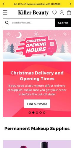 Mobile page screenshot