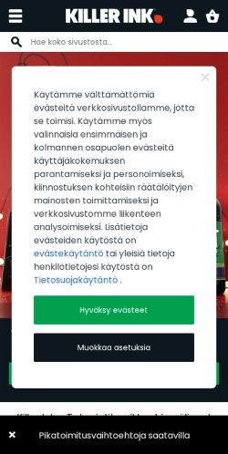 Mobile page screenshot