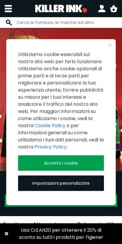 Mobile page screenshot