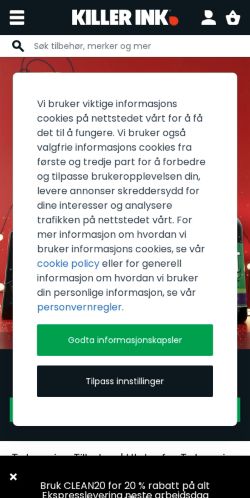 Mobile page screenshot