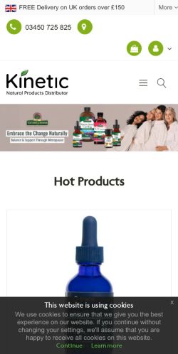 Mobile page screenshot