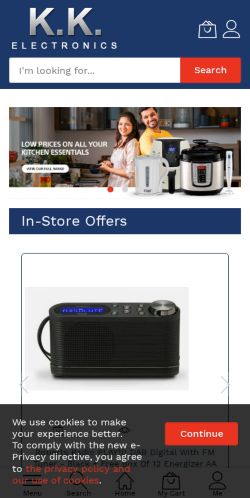 Mobile page screenshot