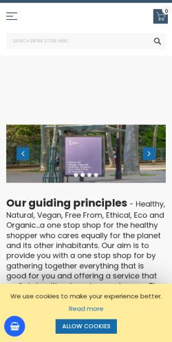 Mobile page screenshot