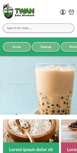 Mobile page screenshot