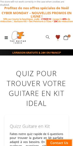 Mobile page screenshot