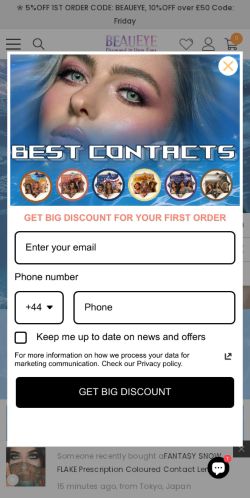 Mobile page screenshot