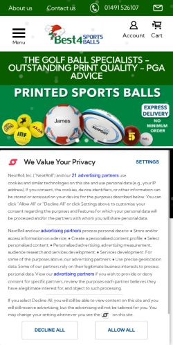 Mobile page screenshot